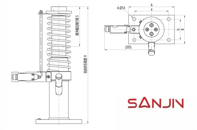 Elevator Oil Buffer OH-80